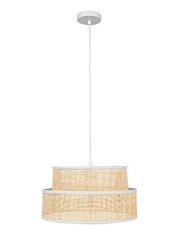 Suspension rotin Yuca beige D35