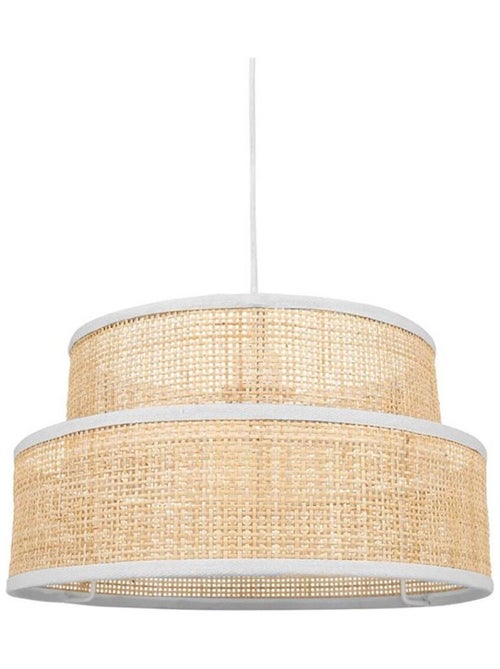Suspension rotin Yuca beige D35 - Kiabi