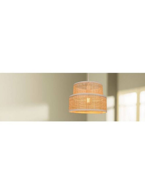 Suspension rotin Yuca beige D35 - Kiabi