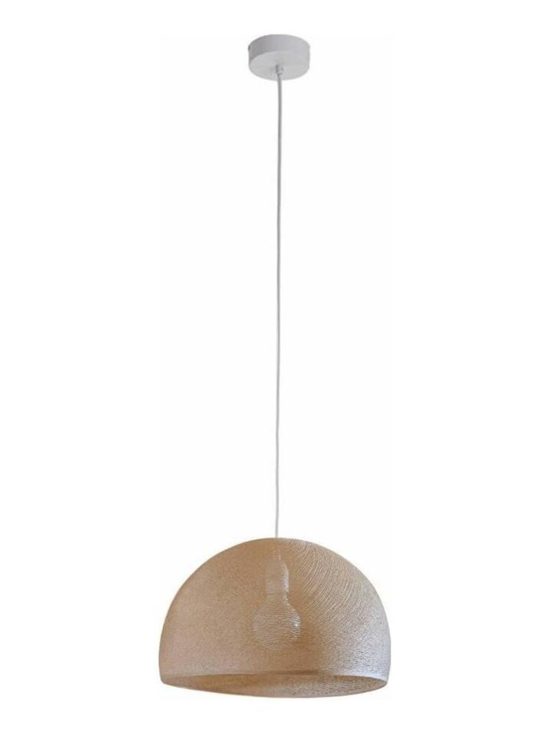 Suspension simple coupole 31cm Beige sable - Kiabi