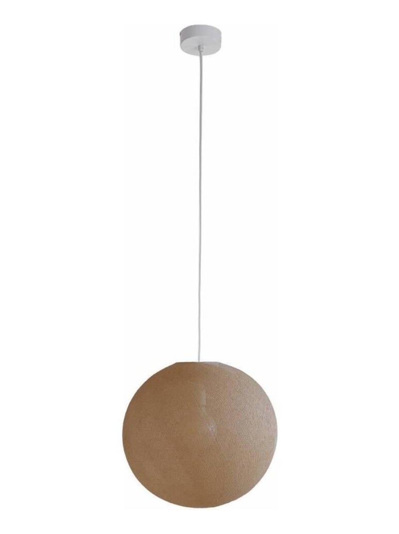 Suspension simple globe 31cm Beige sable - Kiabi