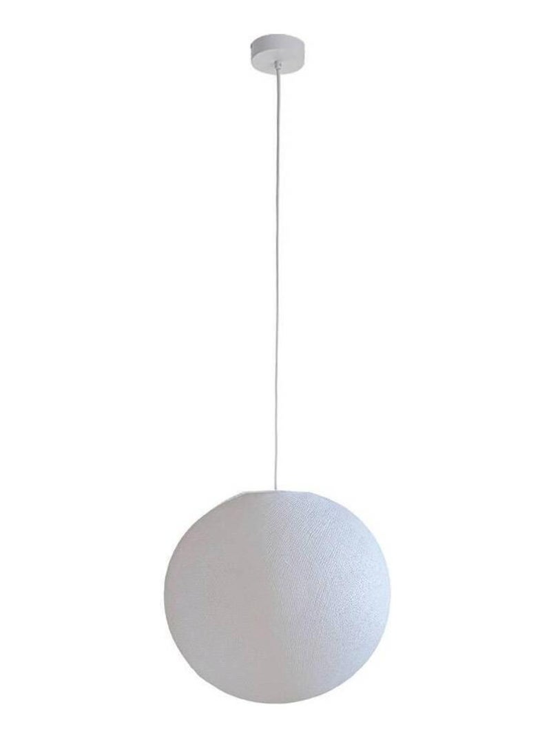 Suspension simple globe 38 cm Blanc - Kiabi