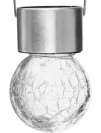 Suspension solaire verre craquelé MARTY