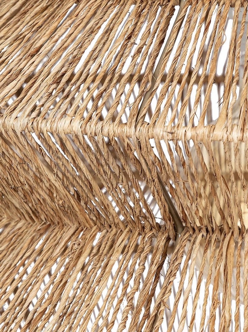 Suspension style accordéon en jute Beige - Kiabi