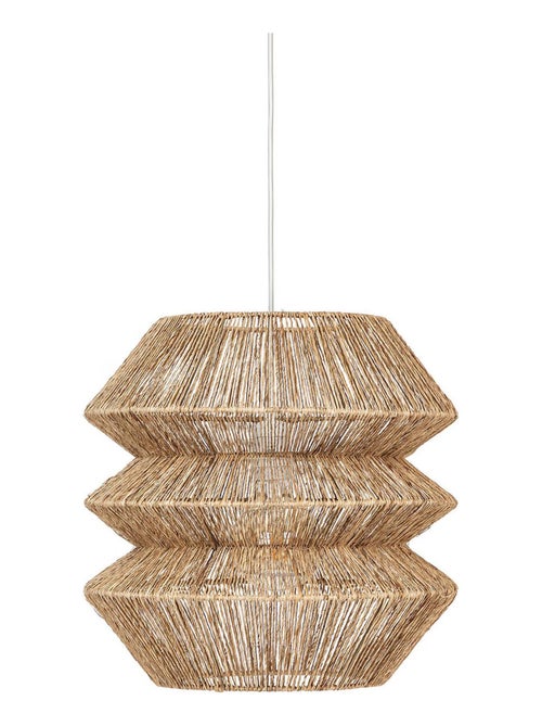 Suspension style accordéon en jute naturel - Kiabi