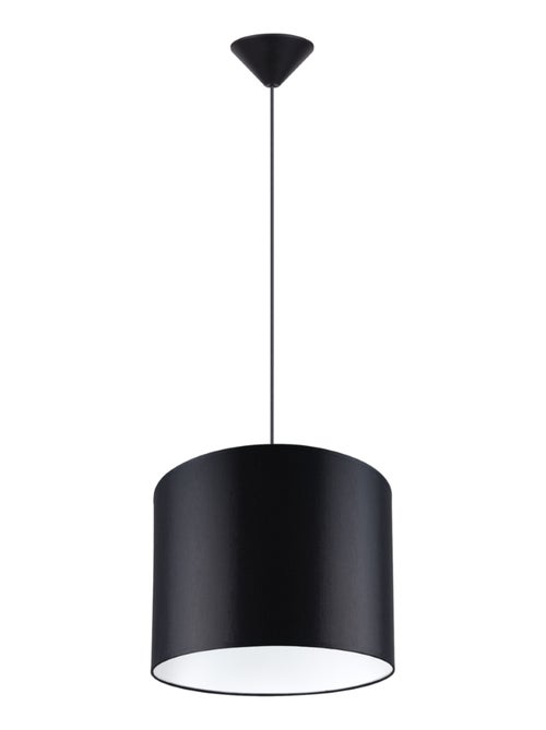 Suspension Tissu Noir E27 1 Nova 30 - Kiabi
