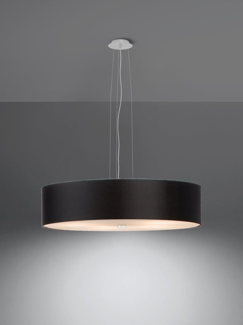 Suspension Tissu Noir E27 5 Skala Noir - Kiabi