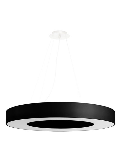 Suspension Tissu Noir E27 6 Saturno - Kiabi