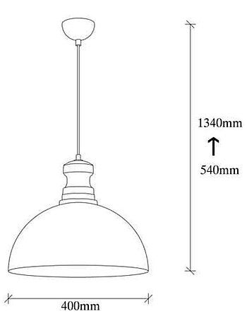 Suspension Trabzon en métal