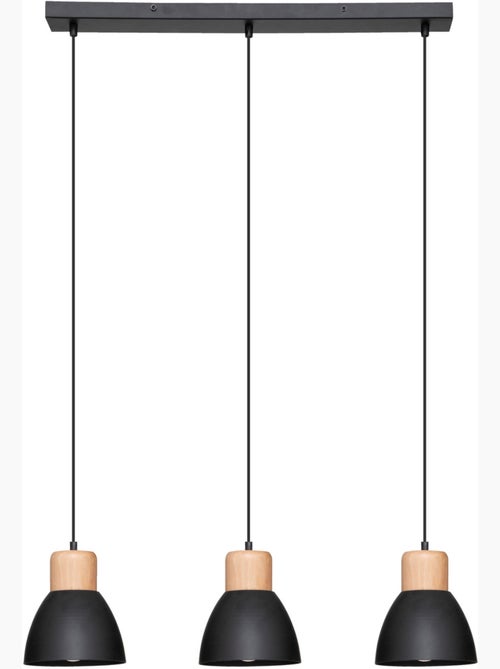 Suspension triple bois métal DESY - Kiabi