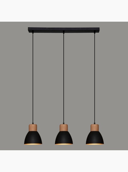 Suspension triple bois métal DESY - Kiabi