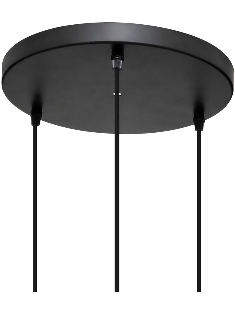 Suspension triple métal filaire JENA Noir - Kiabi