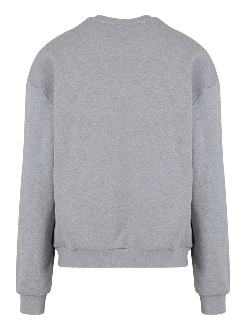 Sweat - build your brand Gris chiné - Kiabi