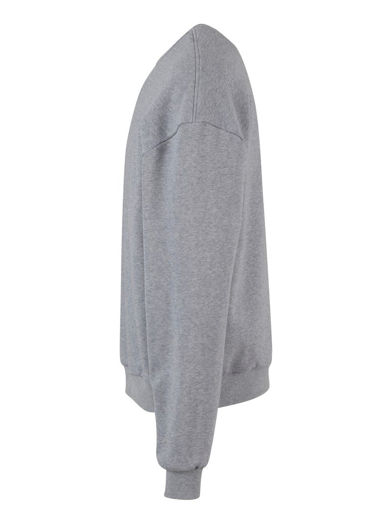 Sweat - build your brand Gris chiné - Kiabi