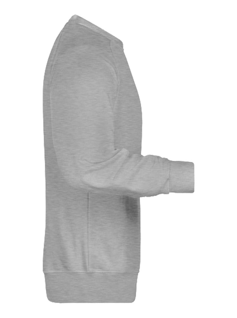 Sweat - james and nicholson Gris chiné - Kiabi