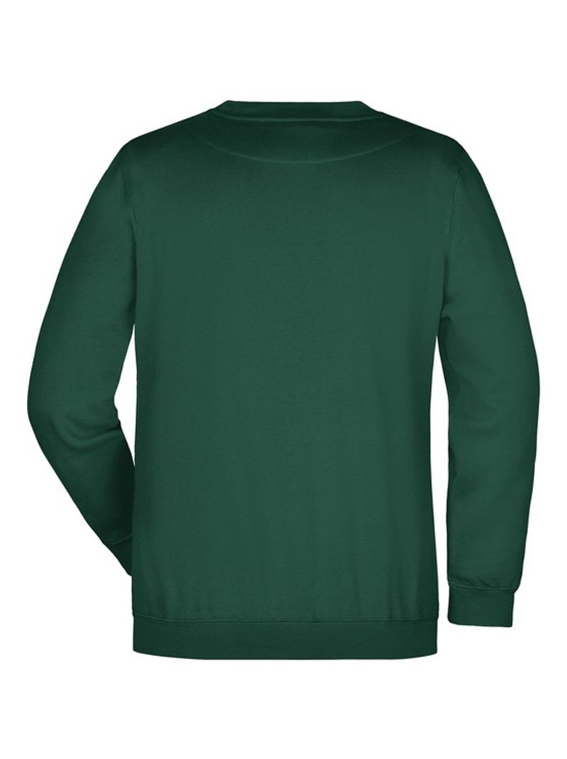 Sweat - james and nicholson Vert foncé - Kiabi