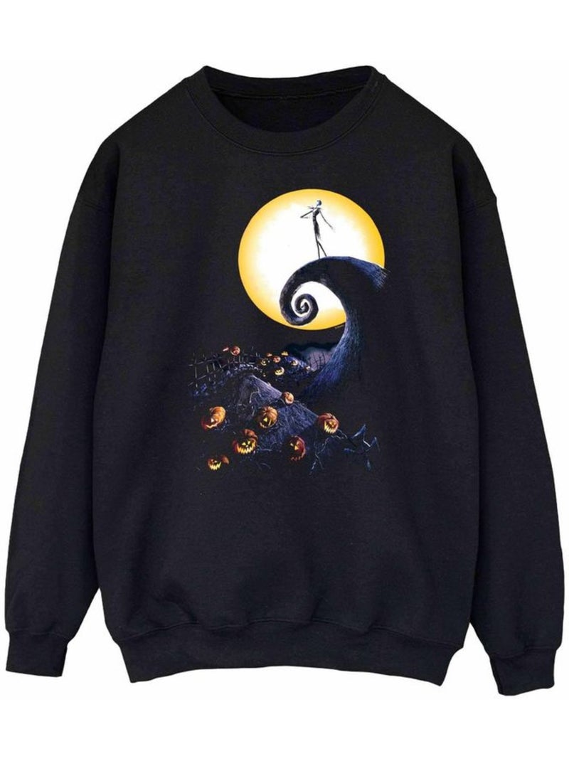 Sweat - l'étrange noël de monsieur jack (jack skellington) Noir - Kiabi