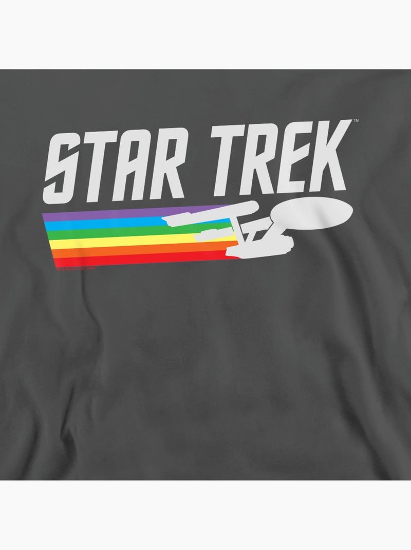 Sweat - star trek Gris Noir - Kiabi