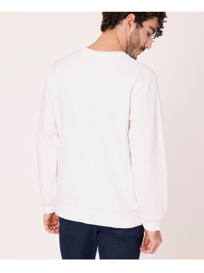 Sweat - Terre de Marins Blanc - Kiabi