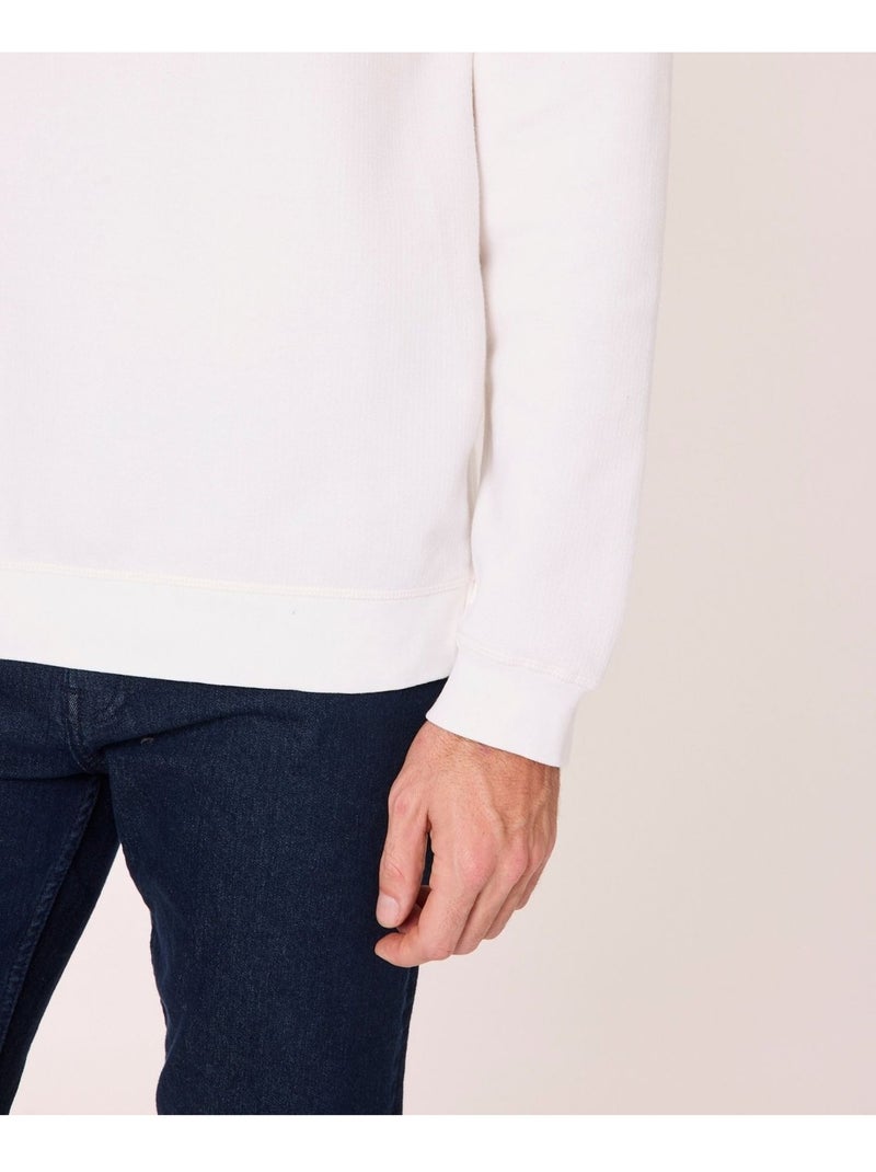 Sweat - Terre de Marins Blanc - Kiabi