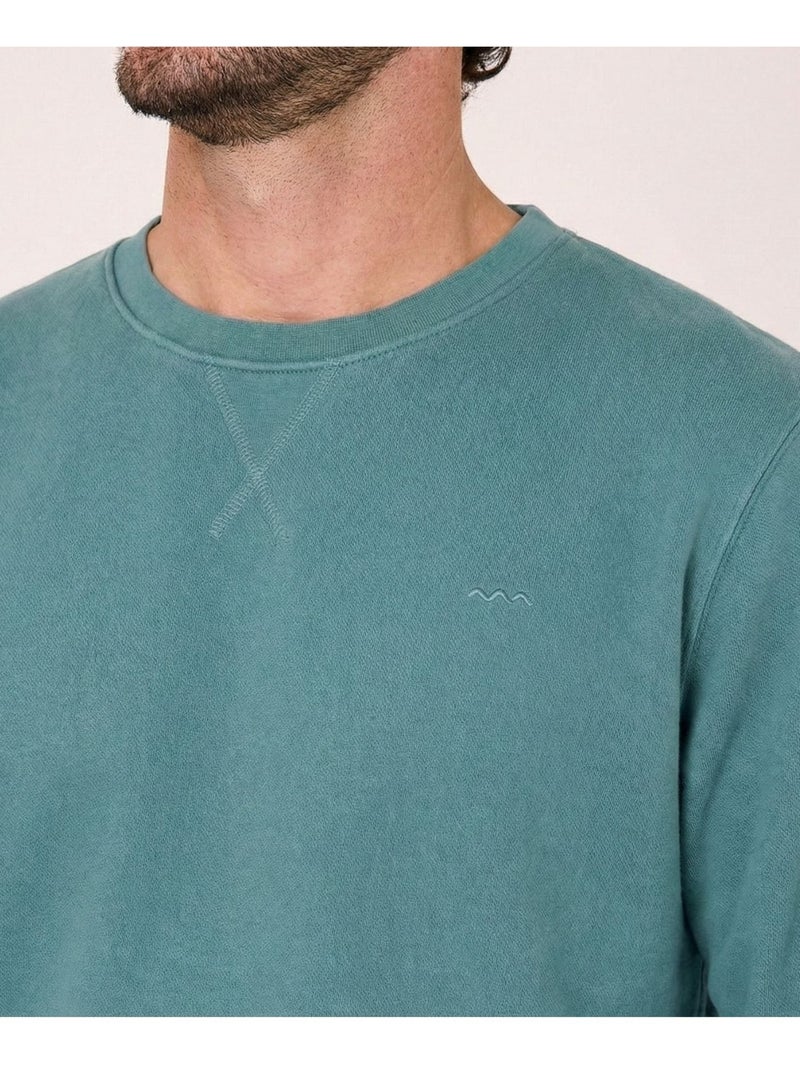 Sweat - Terre de Marins Vert - Kiabi