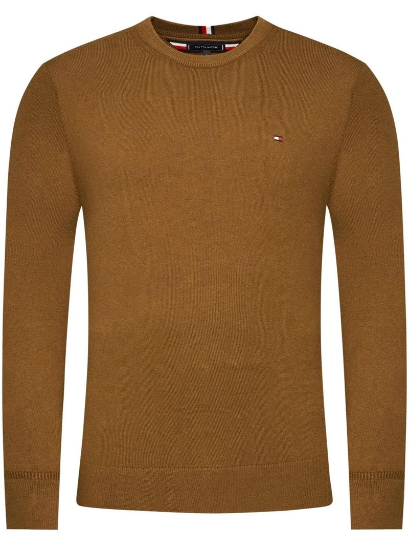 Sweat - tommy hilfiger Marron - Kiabi