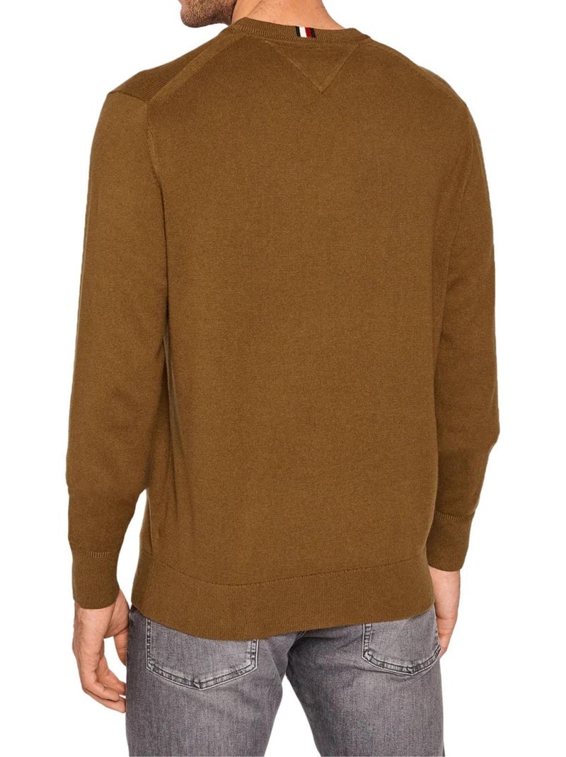 Sweat - tommy hilfiger Marron - Kiabi