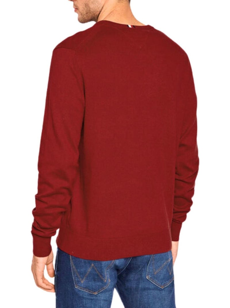 Sweat - tommy hilfiger Rouge - Kiabi