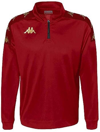 Sweat 1/4 de zip homme kappa