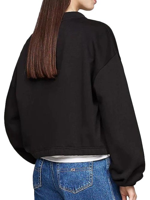 Sweat 14 Zip Femme Tommy Hilfiger DW0DW18775 - Kiabi Sweat 14 Zip Femme Tommy Hilfiger DW0DW18775 - Kiabi