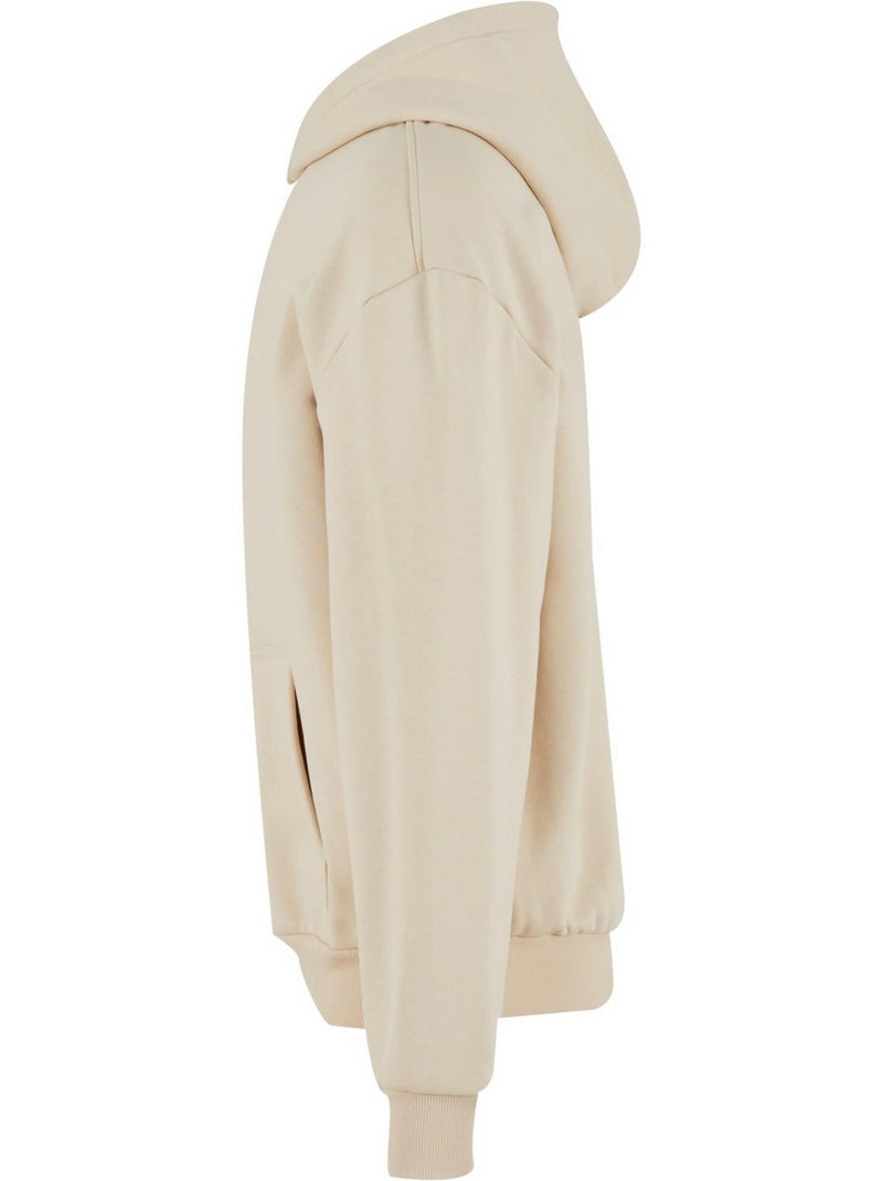 Sweat à capuche - build your brand Beige - Kiabi