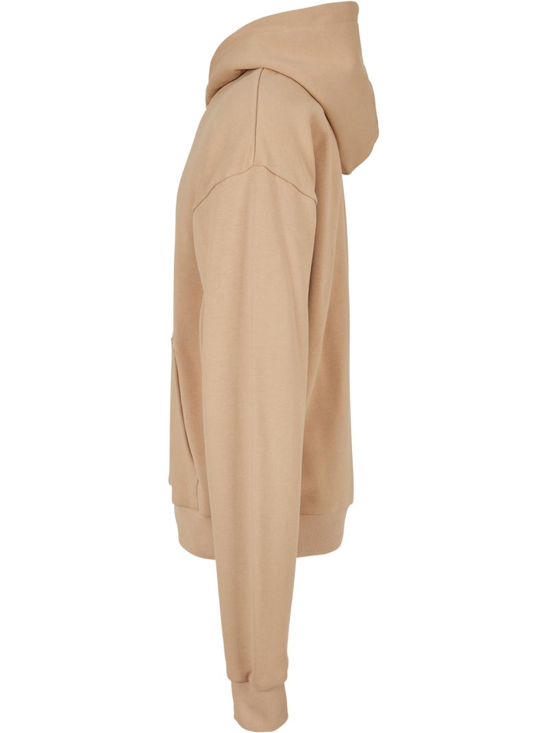 Sweat à capuche - build your brand Beige - Kiabi