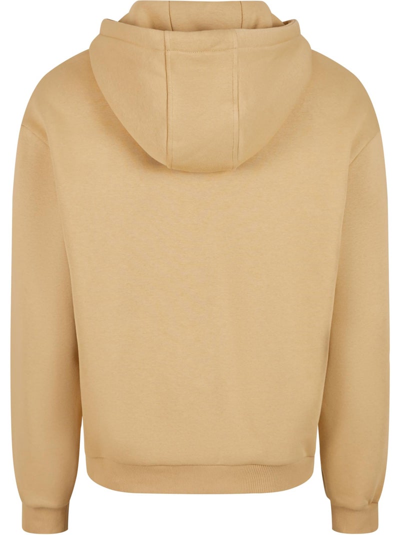 Sweat à capuche - build your brand Beige - Kiabi