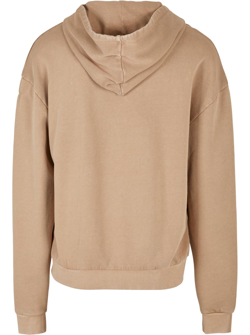 Sweat à capuche - build your brand Beige - Kiabi