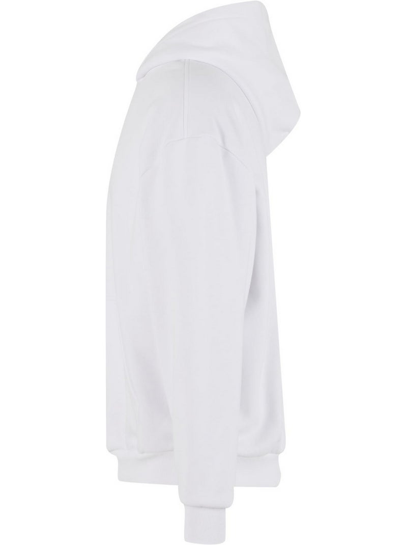 Sweat à capuche - build your brand Blanc - Kiabi