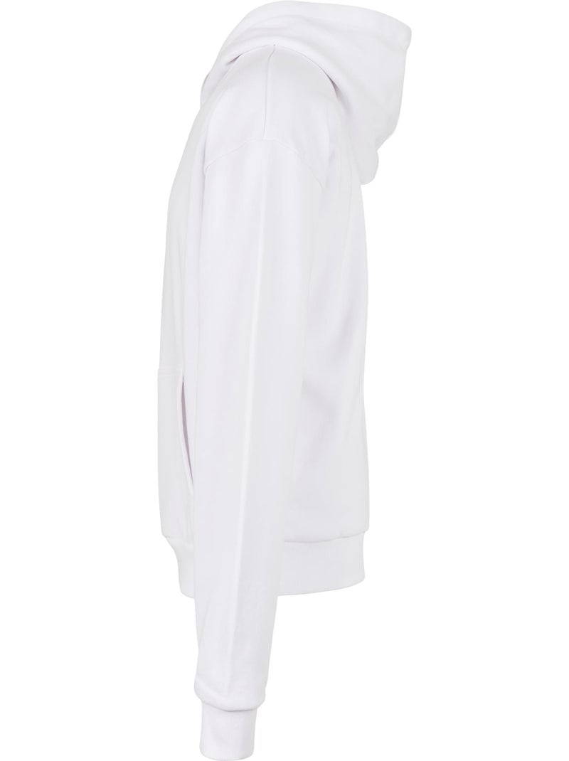 Sweat à capuche - build your brand Blanc - Kiabi