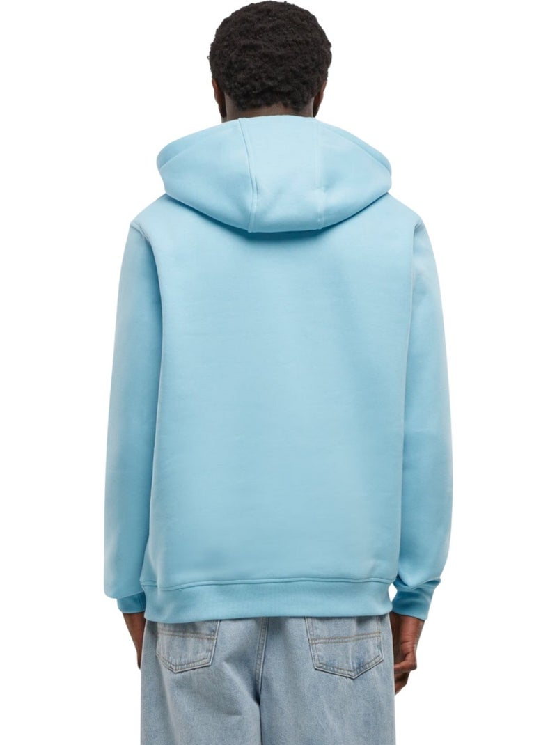Sweat à capuche - build your brand Bleu ciel - Kiabi