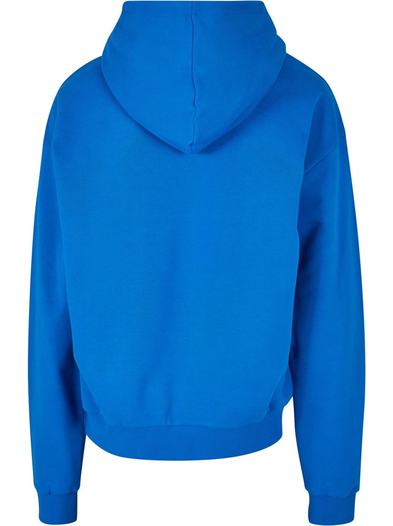 Sweat à capuche - build your brand Bleu cobalt - Kiabi
