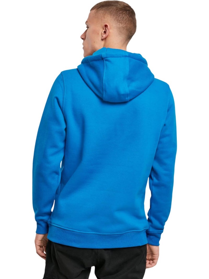 Sweat à capuche - build your brand Bleu cobalt - Kiabi