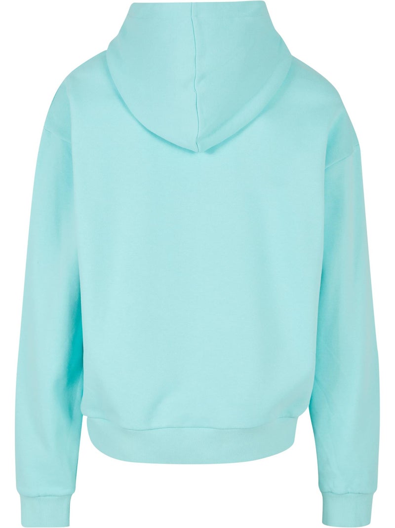 Sweat à capuche - build your brand Bleu - Kiabi