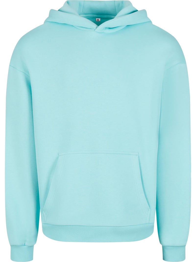 Sweat à capuche - build your brand Bleu - Kiabi