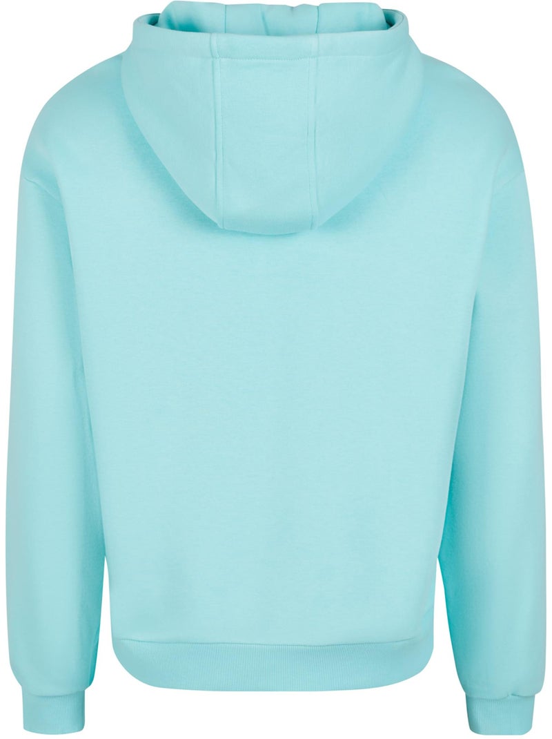 Sweat à capuche - build your brand Bleu - Kiabi