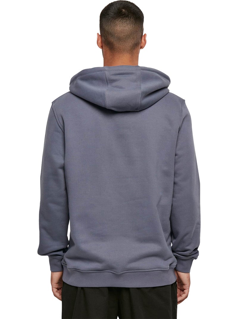 Sweat à capuche - build your brand Bleu turquoise - Kiabi