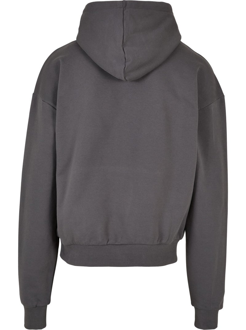 Sweat à capuche - build your brand Gris Gris anthracite - Kiabi