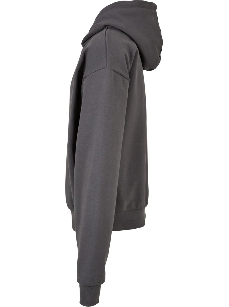 Sweat à capuche - build your brand Gris Gris anthracite - Kiabi