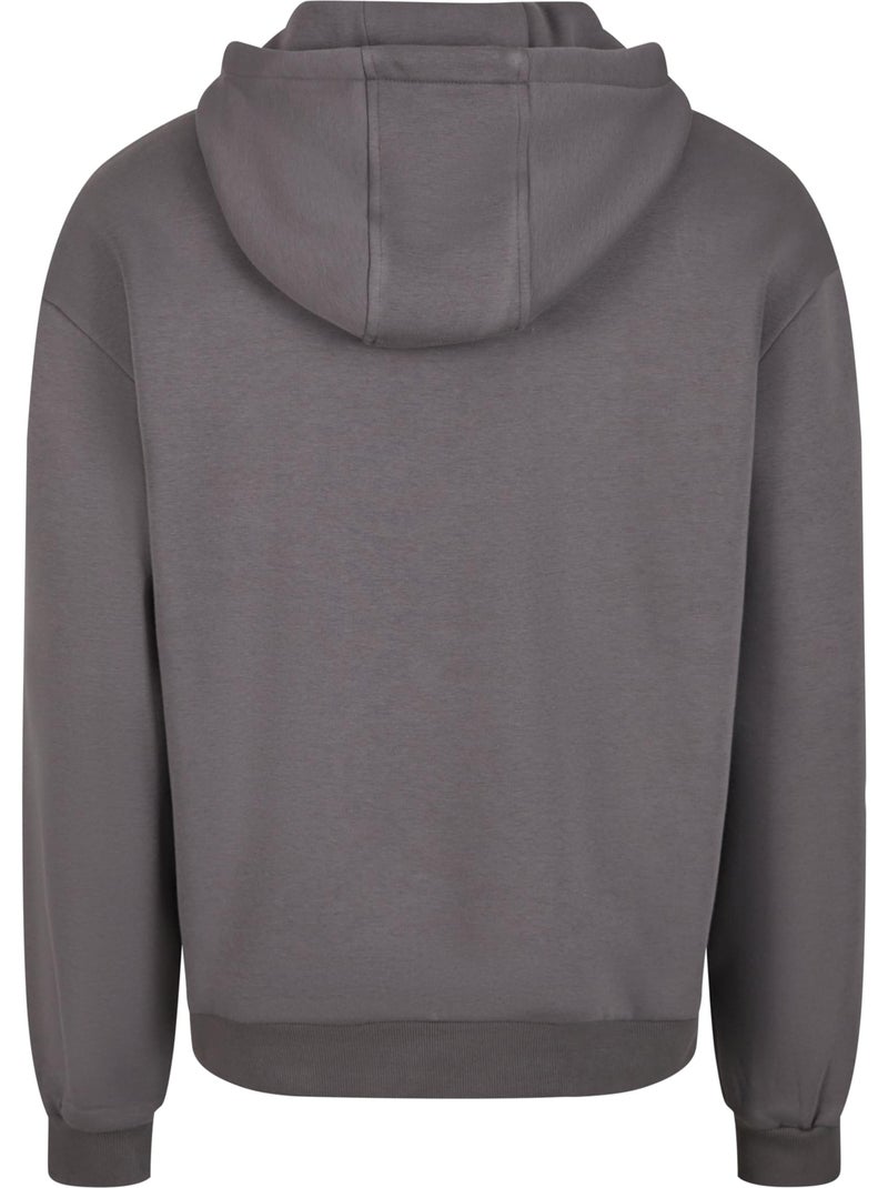 Sweat à capuche - build your brand Gris Gris anthracite - Kiabi
