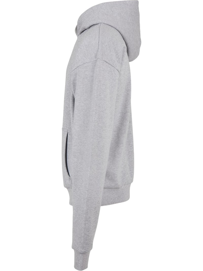 Sweat à capuche - build your brand Gris - Kiabi