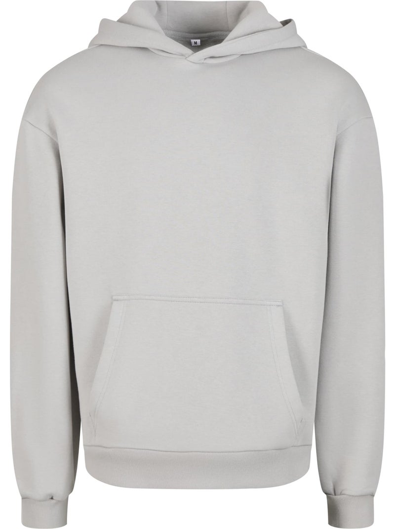 Sweat à capuche - build your brand Gris moyen - Kiabi