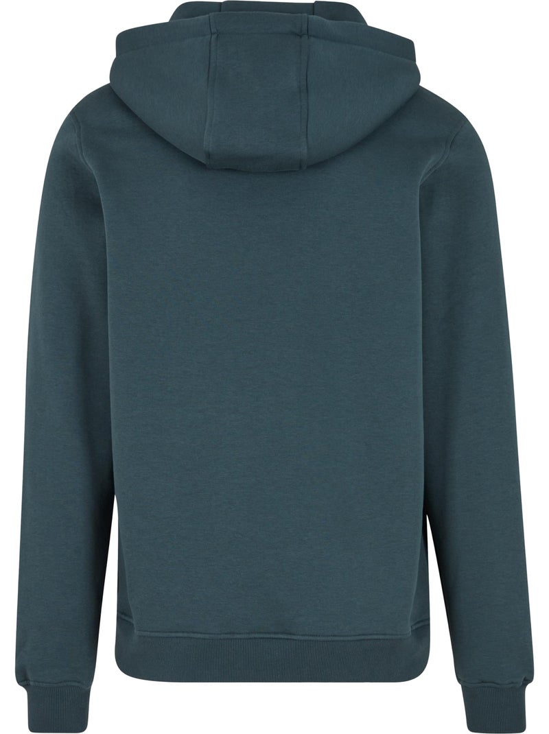 Sweat à capuche - build your brand Gris Vert - Kiabi