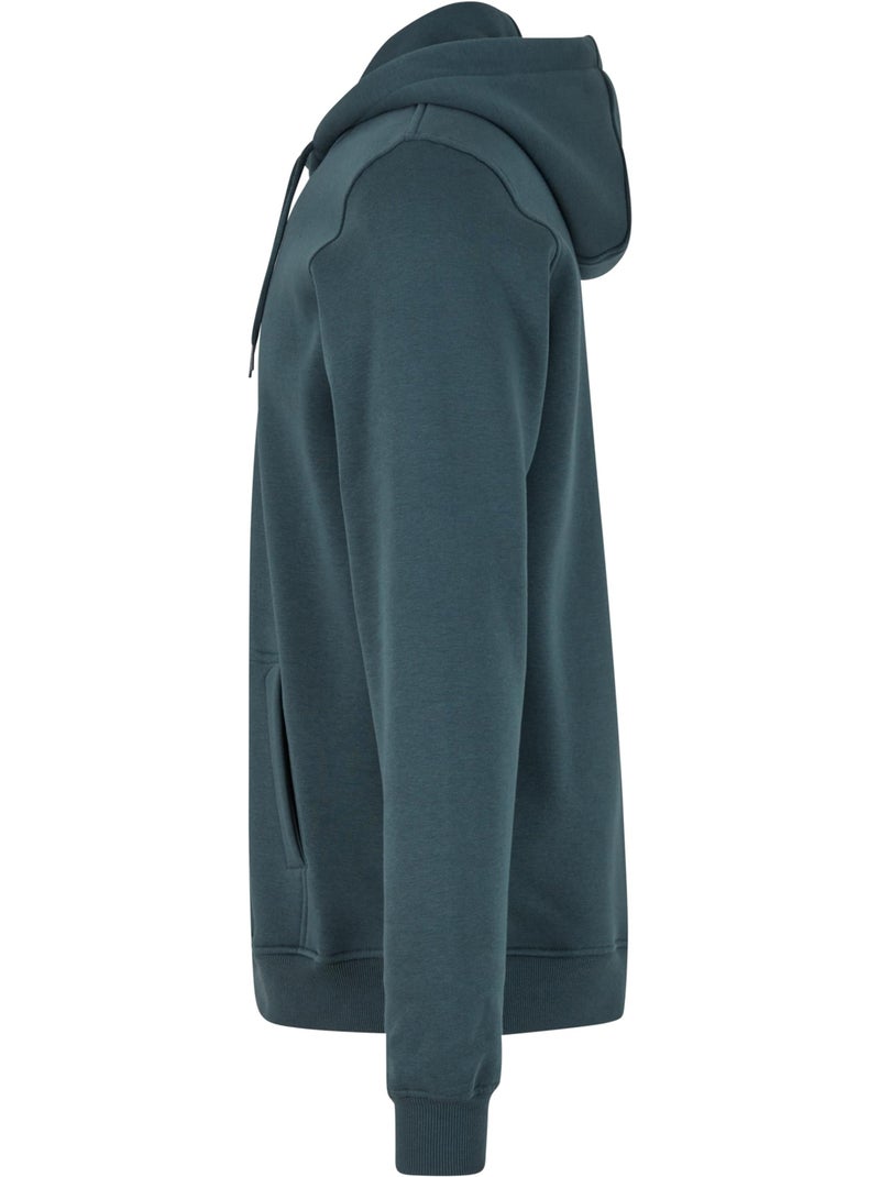 Sweat à capuche - build your brand Gris Vert - Kiabi
